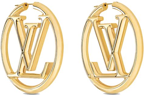 louis vuitton hoop earings|louis vuitton louise earrings.